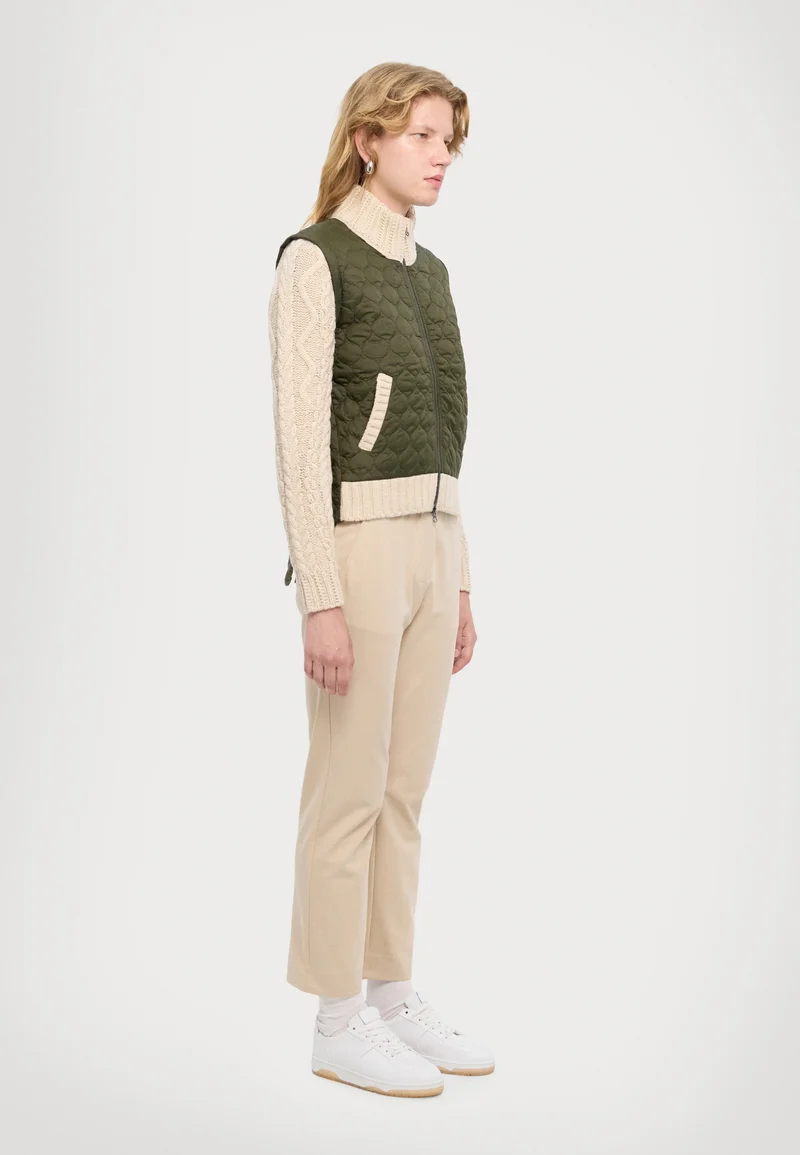 classic fashion trend Veronica Beard PATRA JACKET - Bomber Jacket army/oatmeal Clothing Jackets & Blazers Bomber Jackets