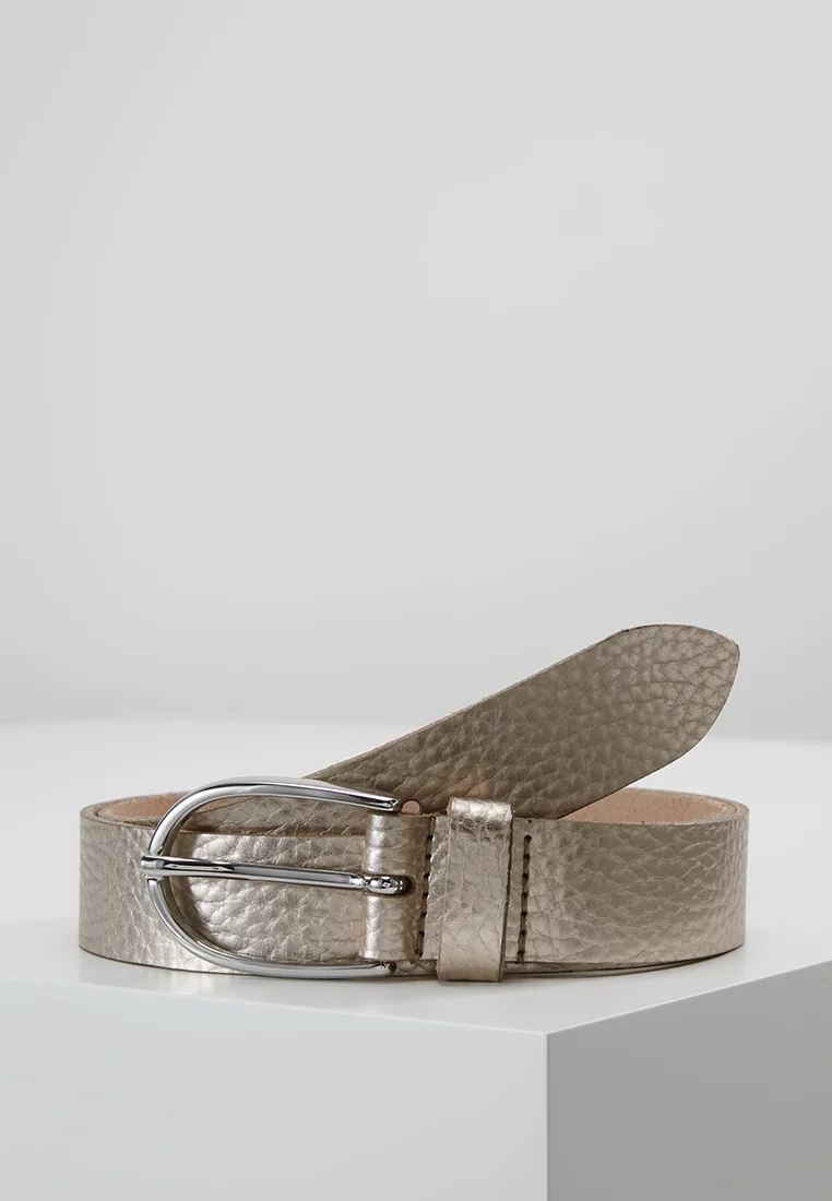 Colorful And Fashion-Forward Vanzetti Belt - light gold Accessories Belts Casual belts