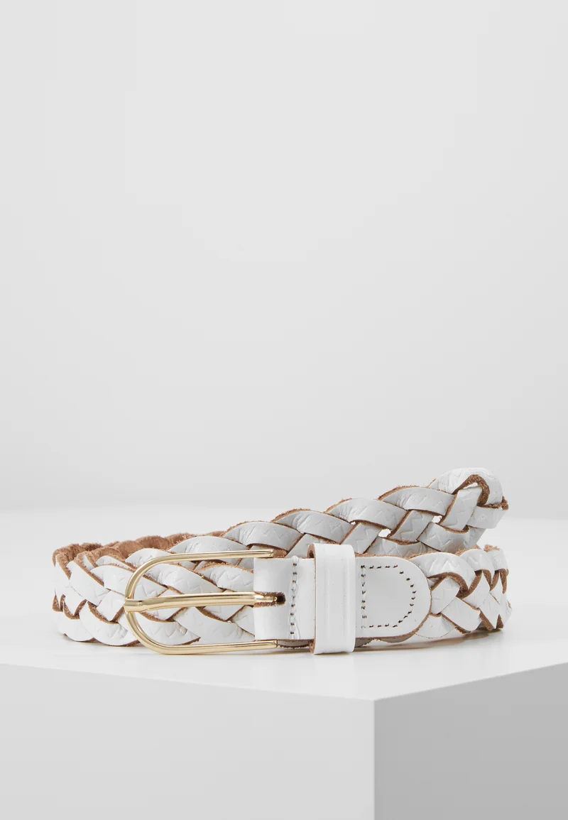 Clearance Prices Vanzetti Braided belt - white Accessories Belts Braided belt