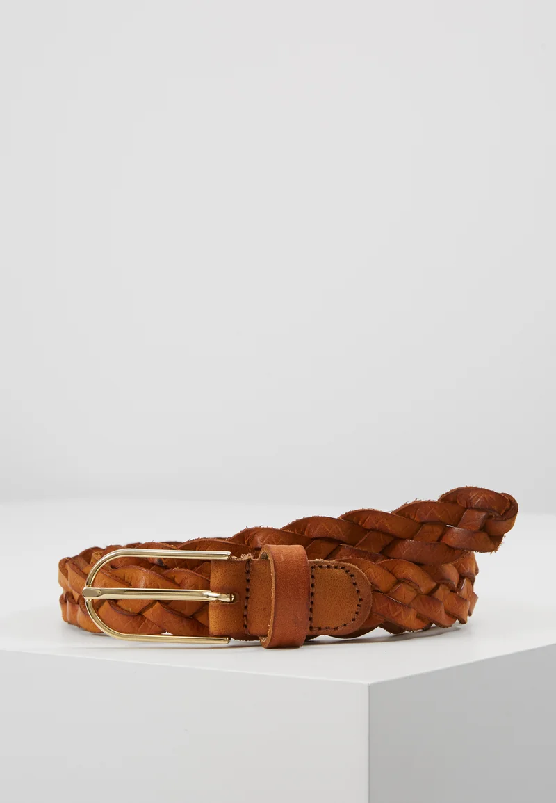 various styles Vanzetti Braided belt - cognac Accessories Belts Braided belt