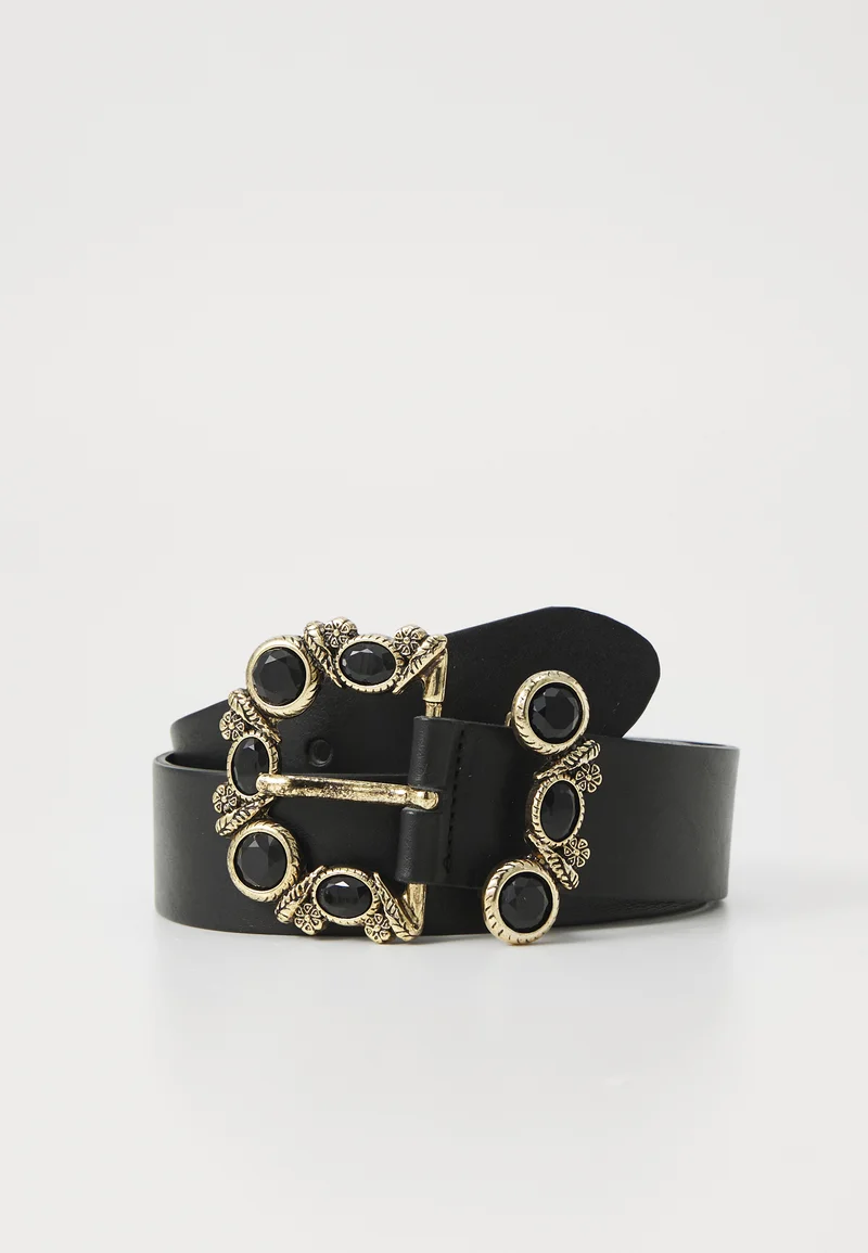 New Arrival Vanzetti LEATHER - Belt black Accessories Belts Casual belts