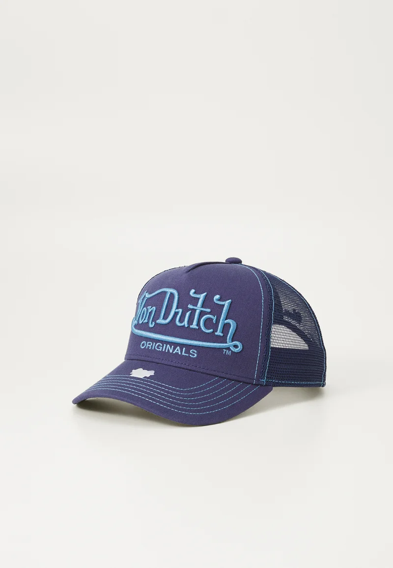 UK store Von Dutch TRUCKER RIVERSIDE UNISEX - Cap blue Accessories Beanies, hats & caps Caps