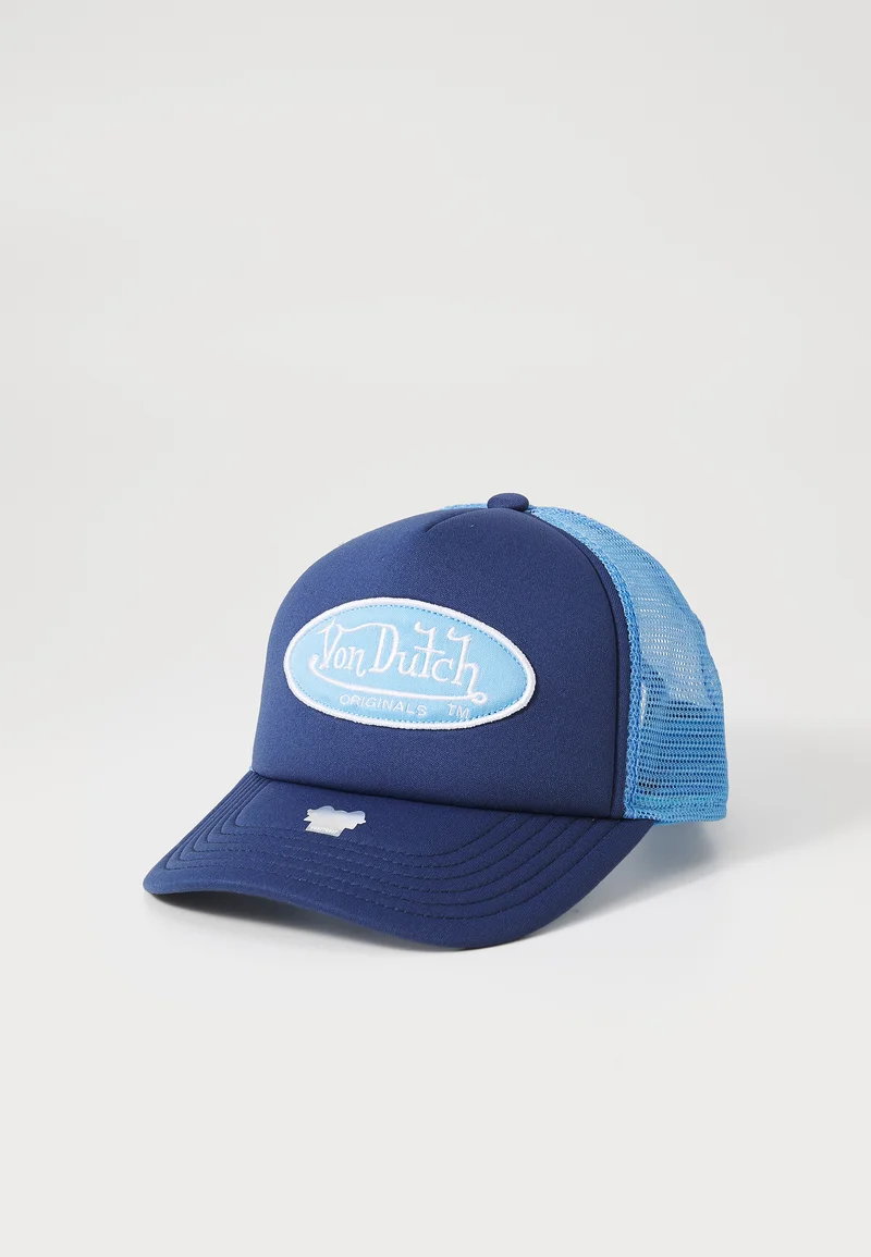 100% top quality Von Dutch TRUCKER TAMPA UNISEX - Cap blue/light blue Accessories Hats & headscarves Caps