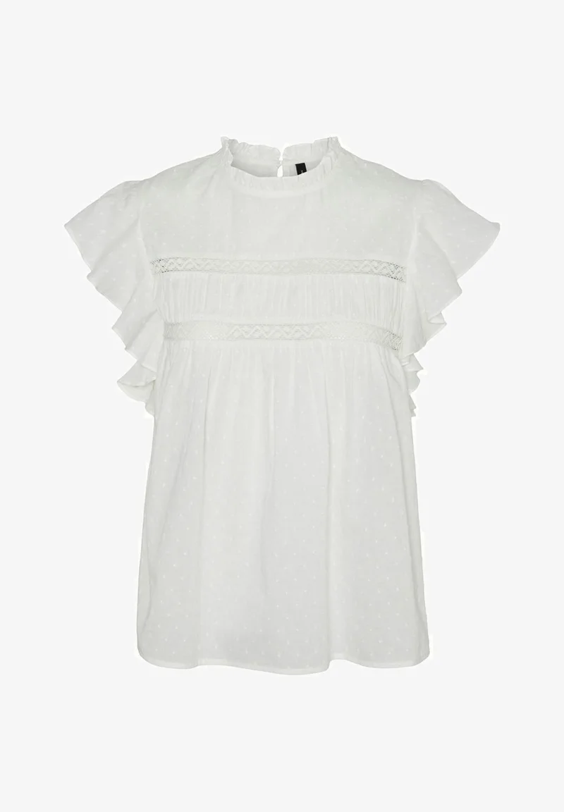 100% high Quality Guarantee Vero Moda VMTRINE - Blouse snow white Clothing Shirts & Blouses Blouses