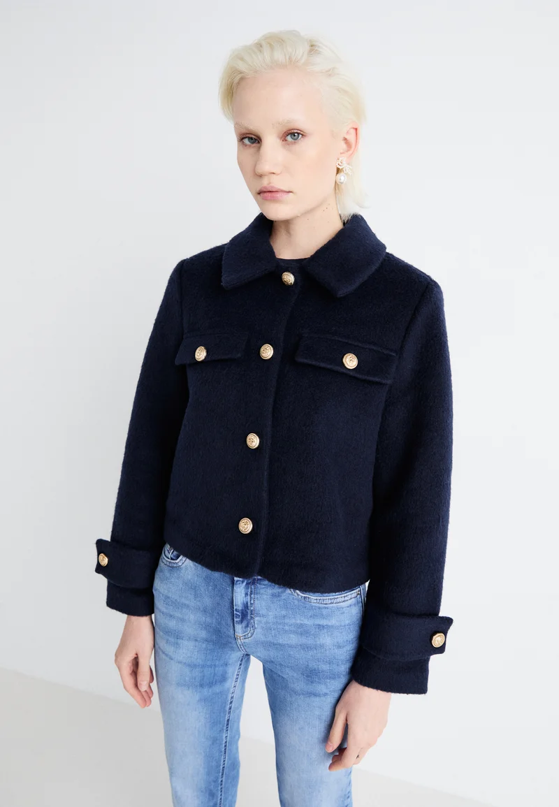 where can i buy Vero Moda VMZILJA SHORT JACKET - Light jacket navy blazer Clothing Jackets & Blazers Bomber Jackets