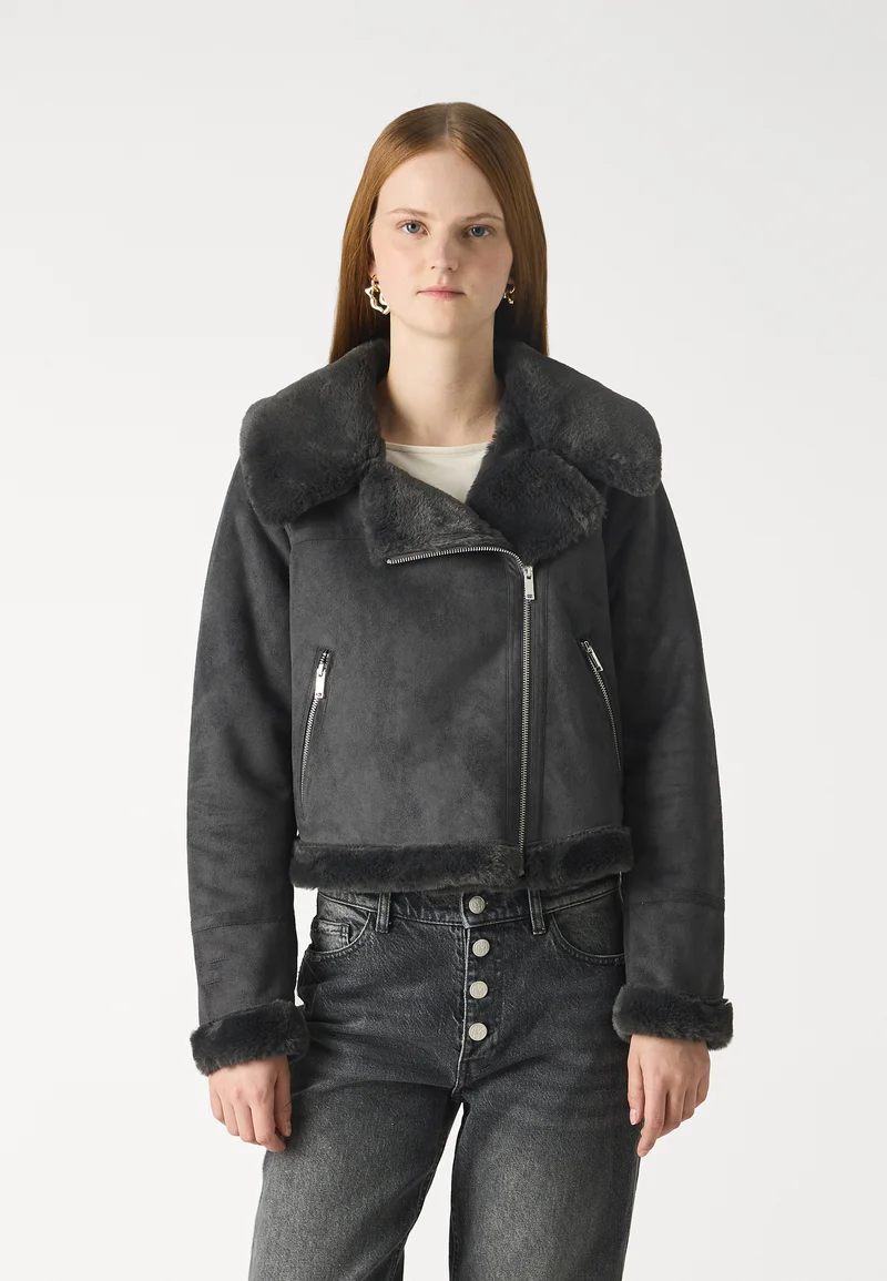 Available to buy online Vero Moda VMPEGGY - Winter jacket asphalt Clothing Jackets & Blazers Bomber Jackets