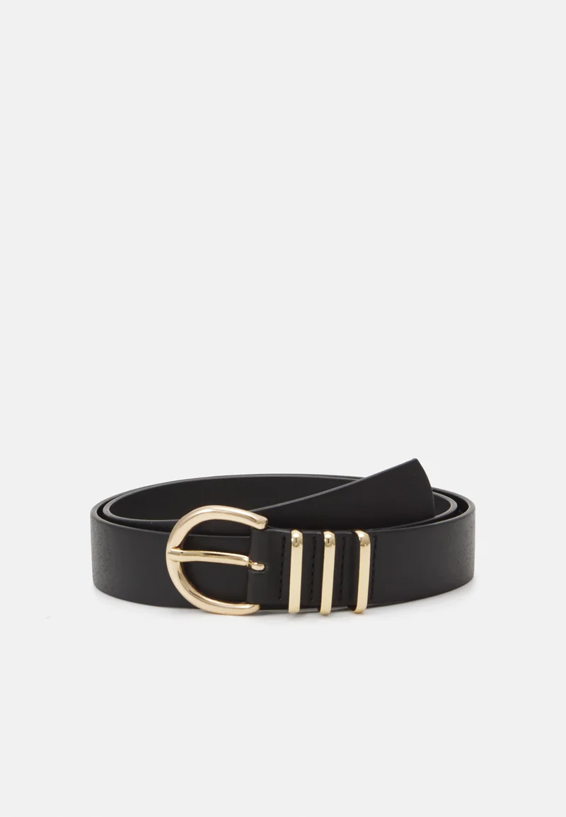 Hottest New Styles Vero Moda VMELISA BELT - Belt black/gold Accessories Sale Belts Braided belt