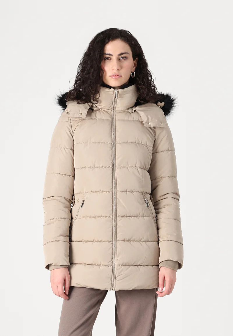 accessories Vero Moda Tall VMWILMA JACKET - Winter jacket silver mink Clothing Jackets & Blazers Bomber Jackets
