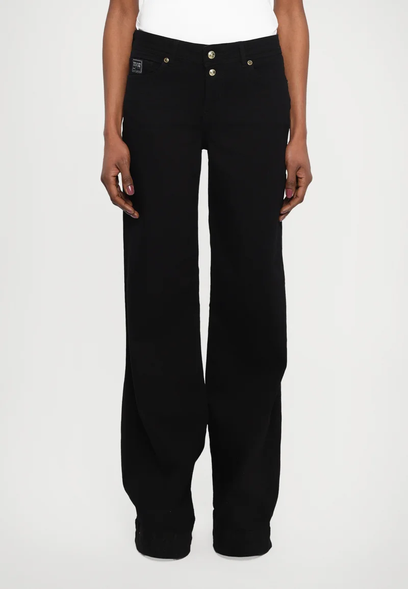 complete in specifications Versace Jeans Couture Flared Jeans - black Clothing Bootcut & Flared