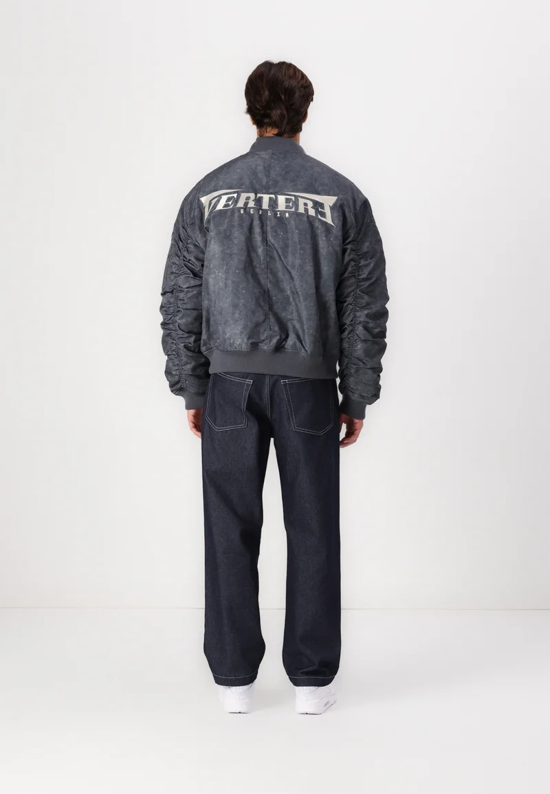 Discount Sale Vertere Berlin WINTER BOMBER UNISEX - Bomber Jacket washed black Clothing Sale Jackets Gilet Bomber Jackets