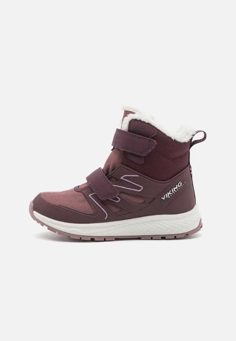 top brands Viking EQUIP DEFENCE WARM WP  - Winter boots grape/antique rose Sport Shoes Boots
