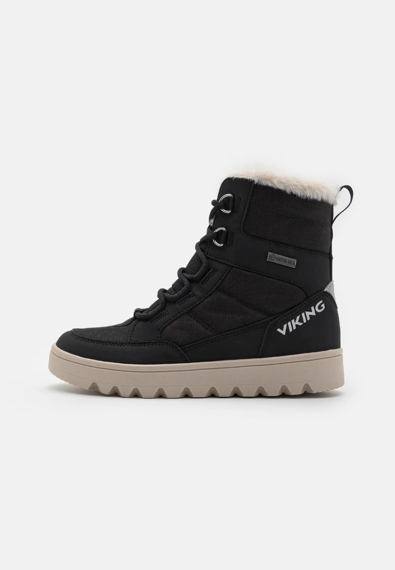 exclusive range Viking FLEEK WARM GTX ZIP UNISEX - Lace-up boots black Sport Shoes Boots