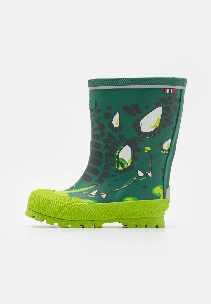 recognized brands Viking JOLLY UNISEX - Wellies bottlegreen/multi-coloured Sport Shoes Boots