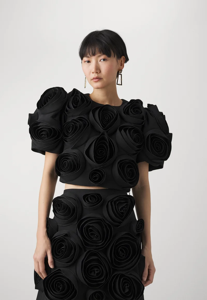 USA Cheap Sale Viktor&Rolf BUNCH OF ROSES - Blouse black Clothing Shirts & Blouses Blouses