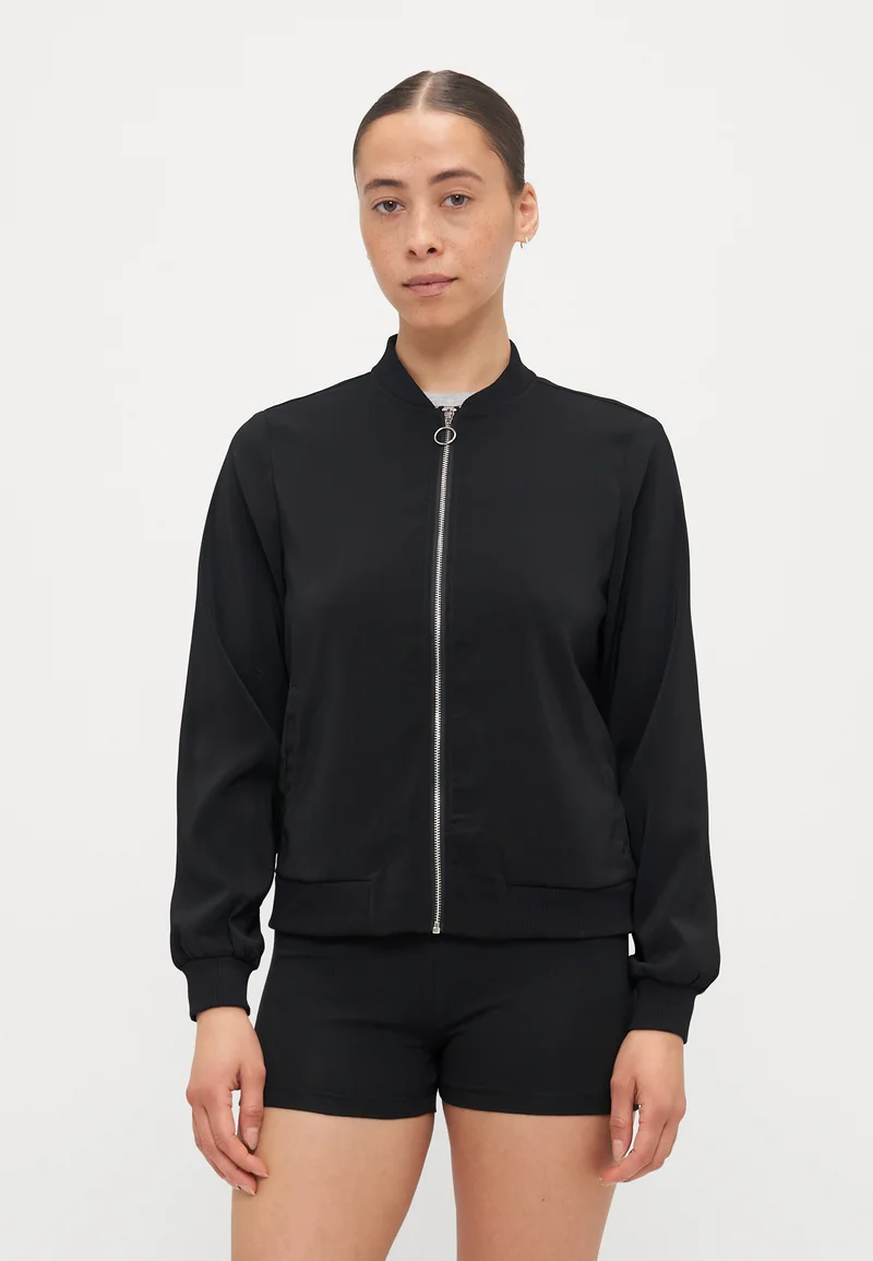 wholesale dealer Vero Moda Petite VMCOCO - Bomber Jacket black Clothing Jackets & Blazers Bomber Jackets