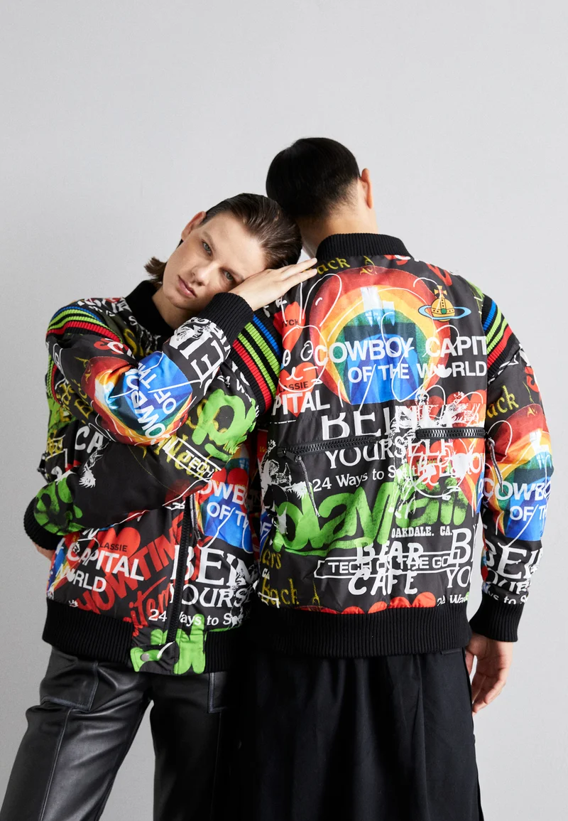 Clearance Sale Vivienne Westwood CYCLIST UNISEX - Bomber Jacket multi coloured Clothing Sale Jackets Gilet Bomber Jackets