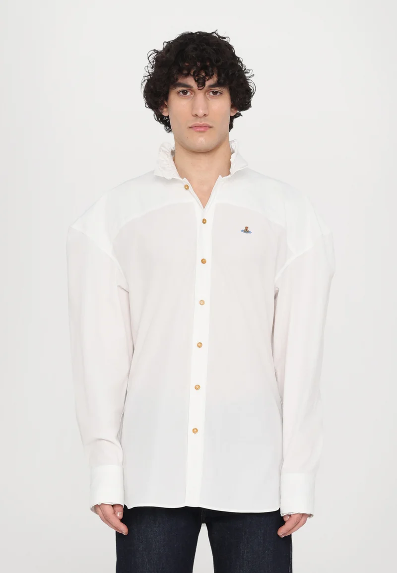 Low Price Guarantee Vivienne Westwood FRILLY  - Shirt white Clothing Shirts Casual Shirts