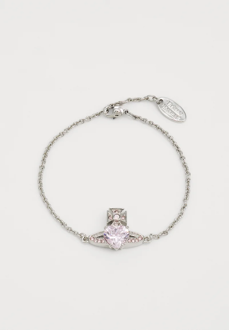 New Arrival Vivienne Westwood ARIELLA BRACELET - Bracelet platinum/rose  Accessories Jewellery Bracelets