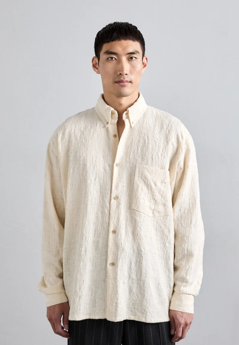 Most Fashionable Outlet Won Hundred MAZA - Shirt off white Clothing Sale Shirts Business Shirts