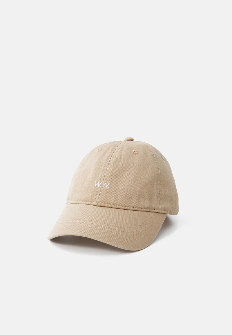 100% Genuine WOOD WOOD PROFILE UNISEX - Cap curds/whey Accessories Beanies, hats & caps Caps