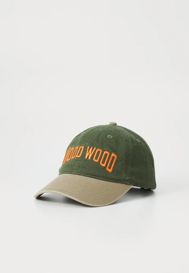 popular stores WOOD WOOD BRIAN UNISEX - Cap dusty olive Accessories Beanies, hats & caps Caps