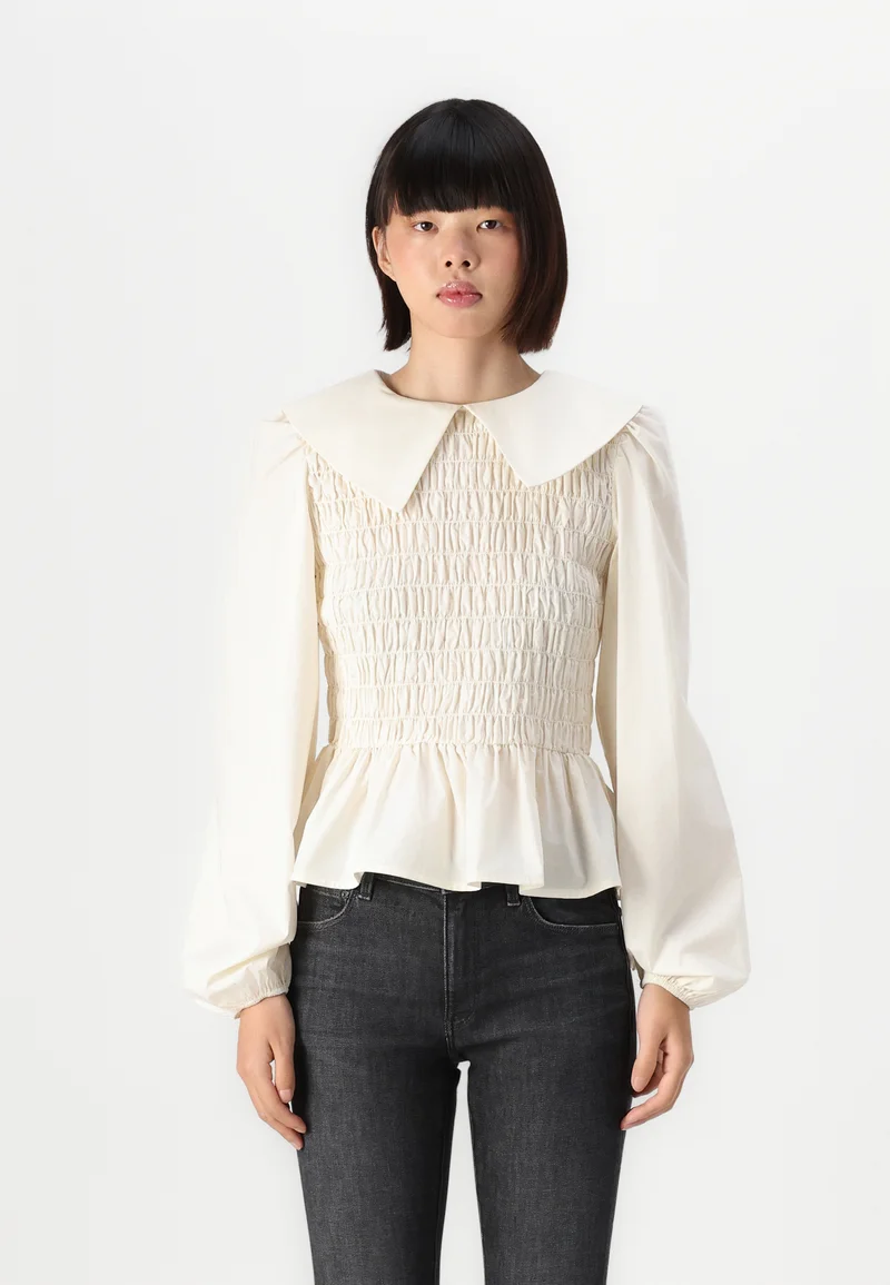 multiple colors YAS YASROMA  - Blouse birch Clothing Shirts & Blouses Blouses