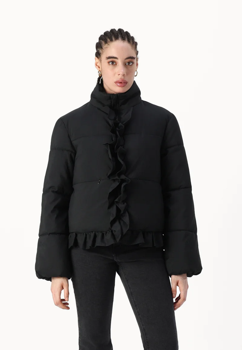 Cheapest YAS YASMALINO JACKET - Winter jacket black Clothing Jackets & Blazers Bomber Jackets