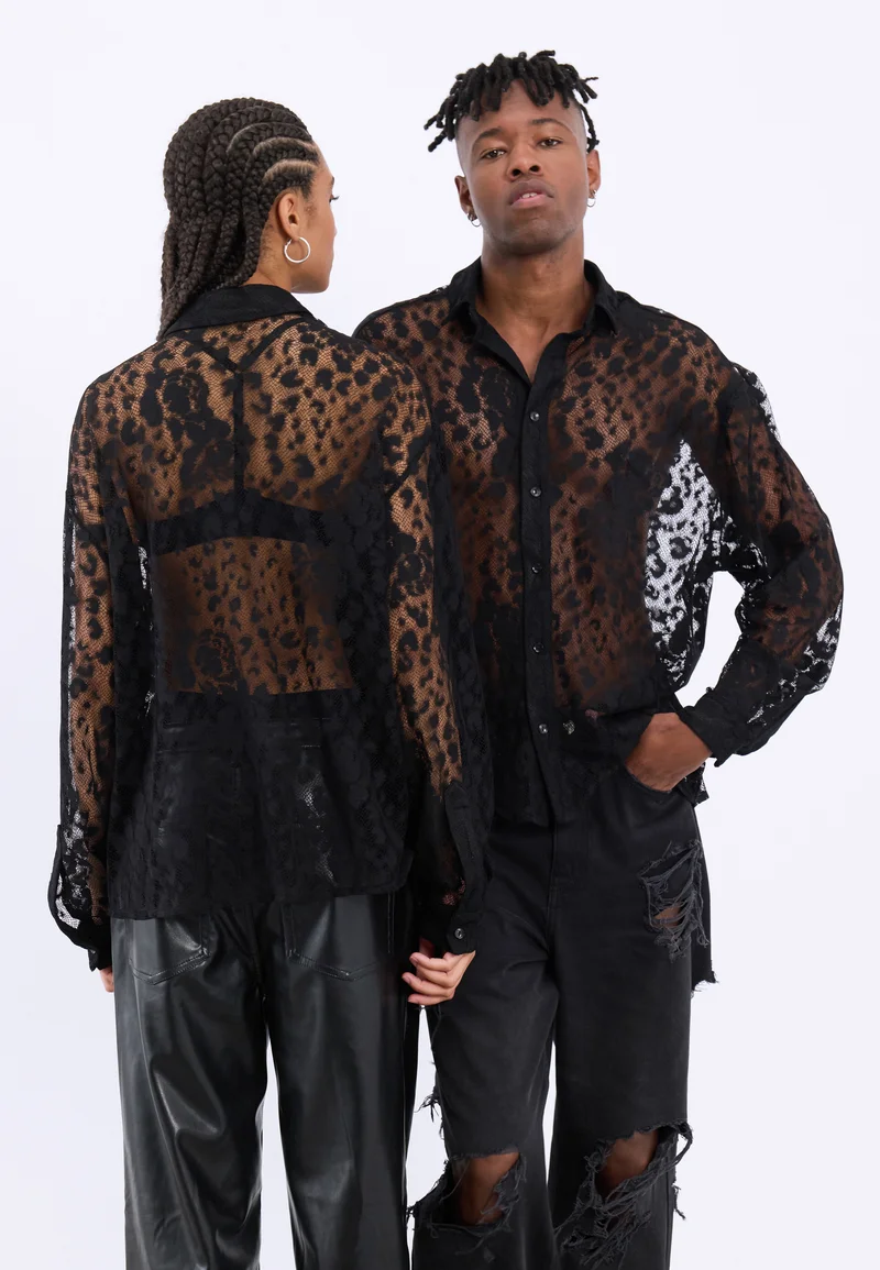 Shop YOURTURN UNISEX - Shirt black Clothing Sale Shirts Business Shirts
