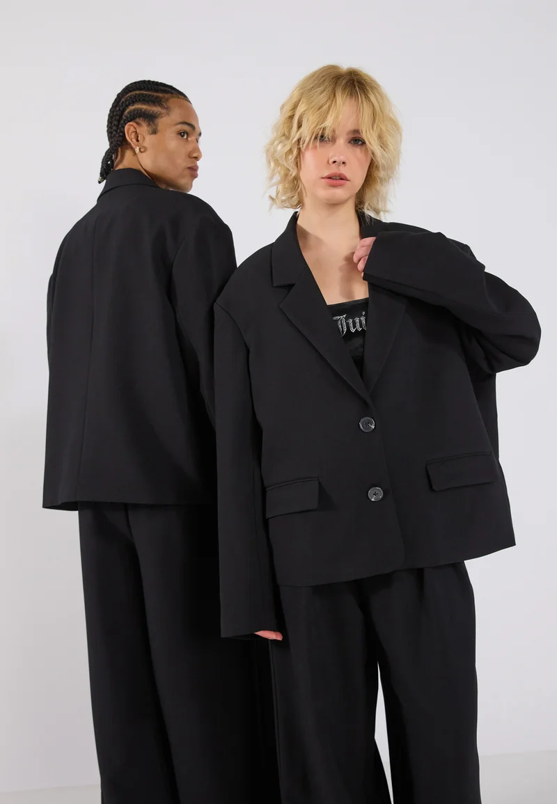 Free Shipping YOURTURN UNISEX - Blazer jacket black Clothing Suits & Tailoring Blazer jackets