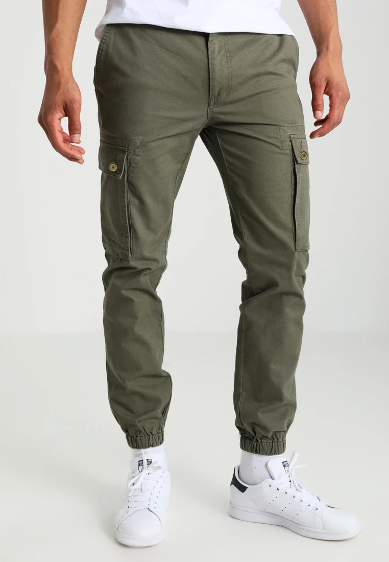In Stock Pier One Cargo trousers - olive Clothing Trousers Cargo Trousers