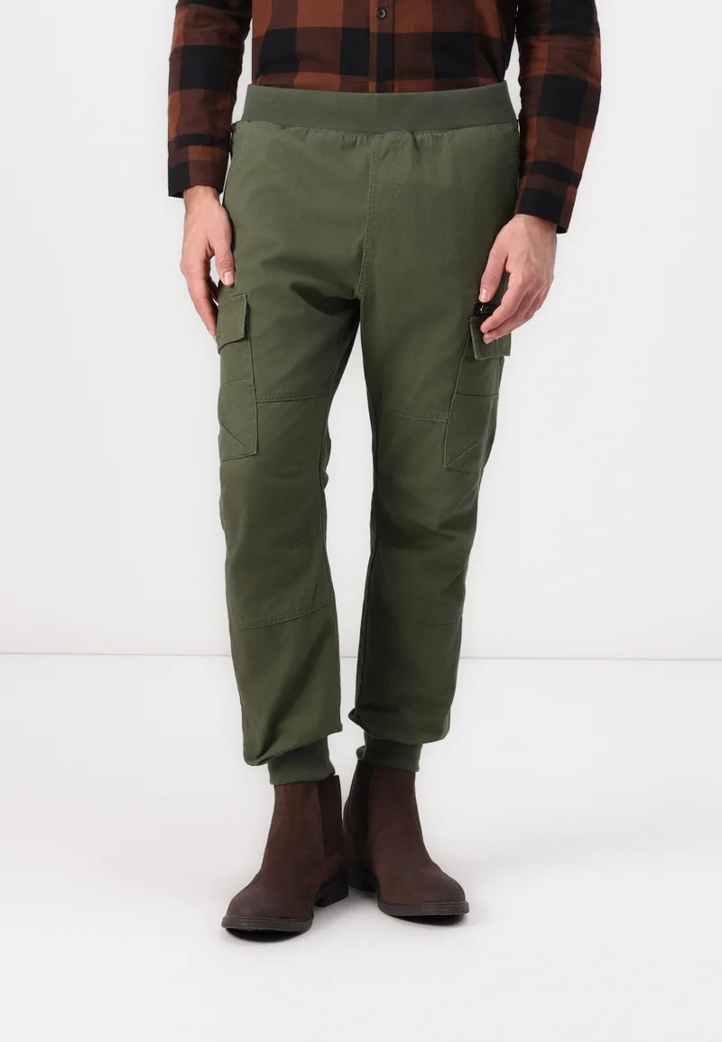 wholesale price Pier One Cargo trousers - dark green Clothing Trousers Cargo trousers