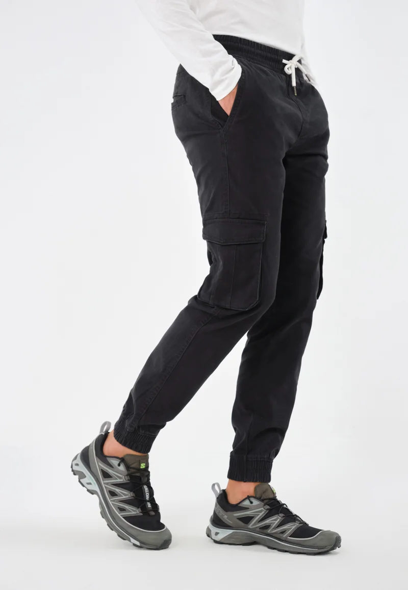 Best Selling Clearance Pier One Cargo trousers - black Clothing Trousers Cargo trousers