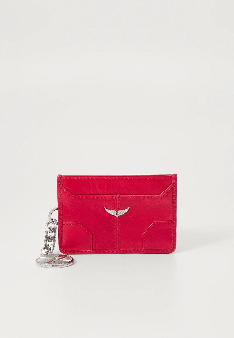 The Most Fashion Designs Zadig & Voltaire SUNNY PASS VINTAGE PATENT - Business card holder power Accessories Wallets & card holders Card cases