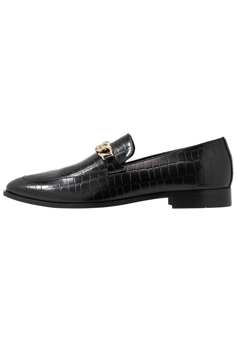 reputable site Zign LEATHER - Smart slip-ons black  Shoes Sale Business shoes