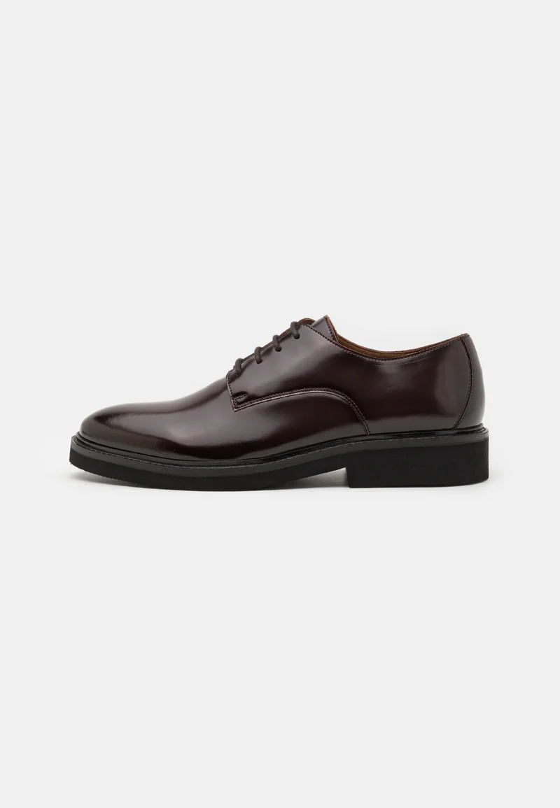 Online Store Zign LEATHER - Smart lace-ups dark brown Shoes Sale Lace-up shoes Boat shoes
