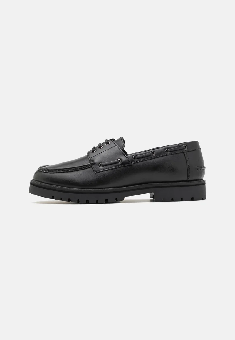 professional online store Zign LEATHER - Boat shoes black Shoes Sale Lace-up shoes Boat shoes
