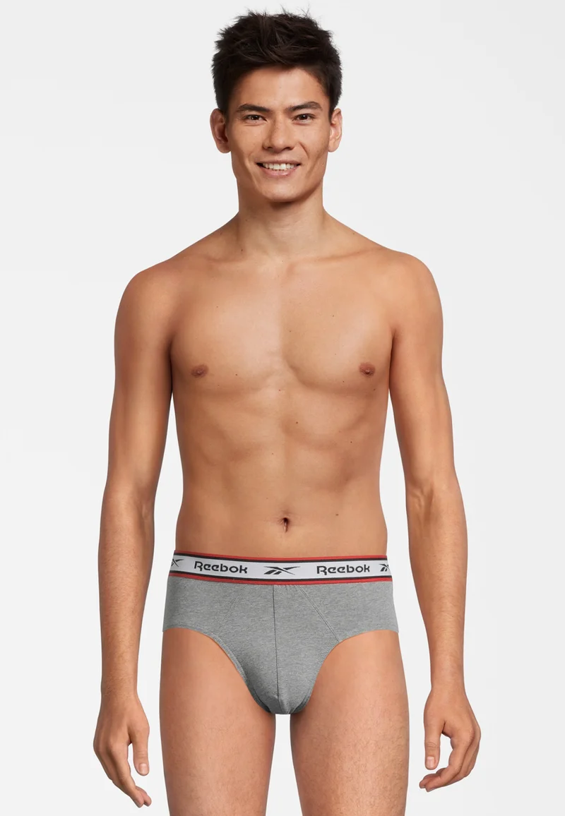 Best Selling Clearance Reebok CHASE 3 PACK - Briefs black/white/grey Clothing Sale Sportswear Underwear & baselayers Briefs & shorts