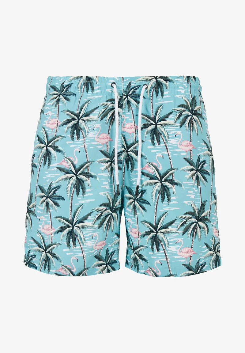 Online Shop Urban Classics Swimming shorts - tropical bird aop Clothing Swimwear Swim trunks Briefs