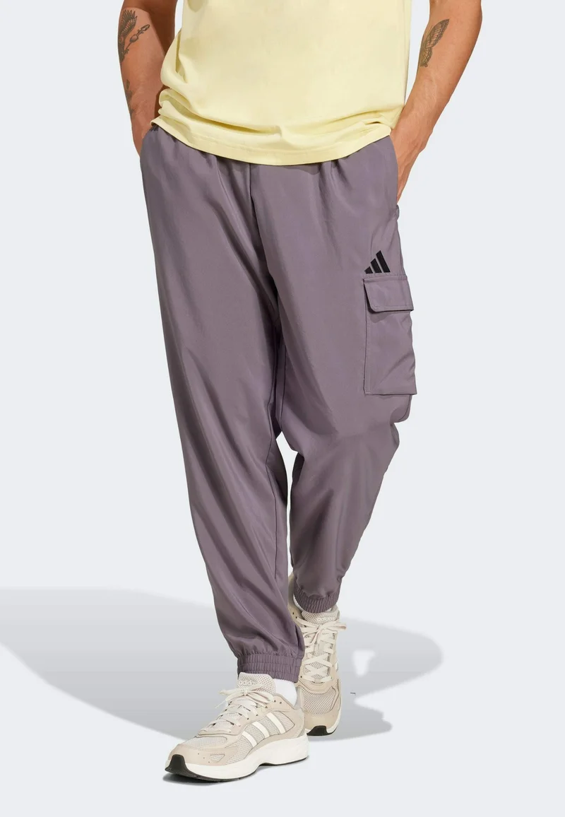 100% Genuine adidas Performance Cargo trousers - grey strata  black Clothing Trousers Cargo trousers